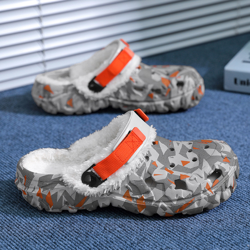 Outdoor Lighting For Your Home - New Men Slippers Winter Light EVA