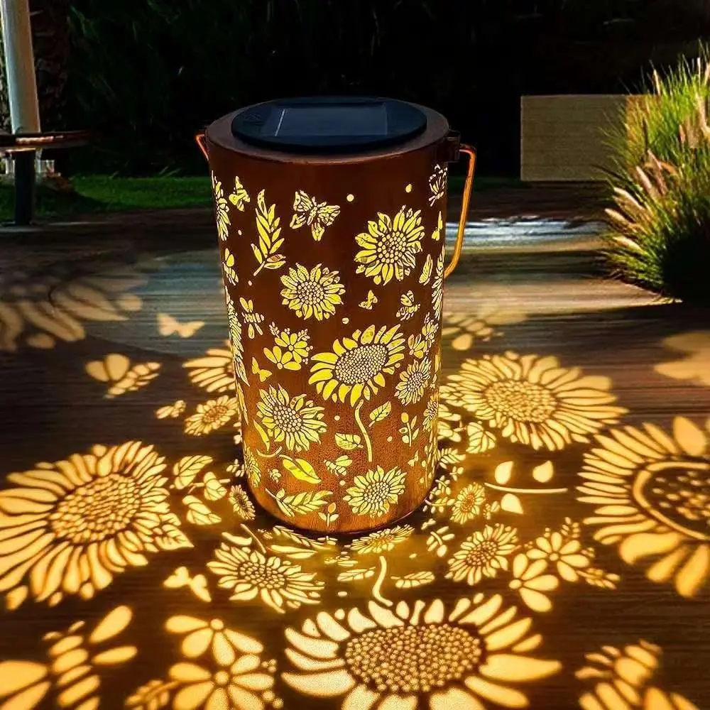 Outdoor Lighting Pathway - Sunflower Light and Shadow Light Waterproof
