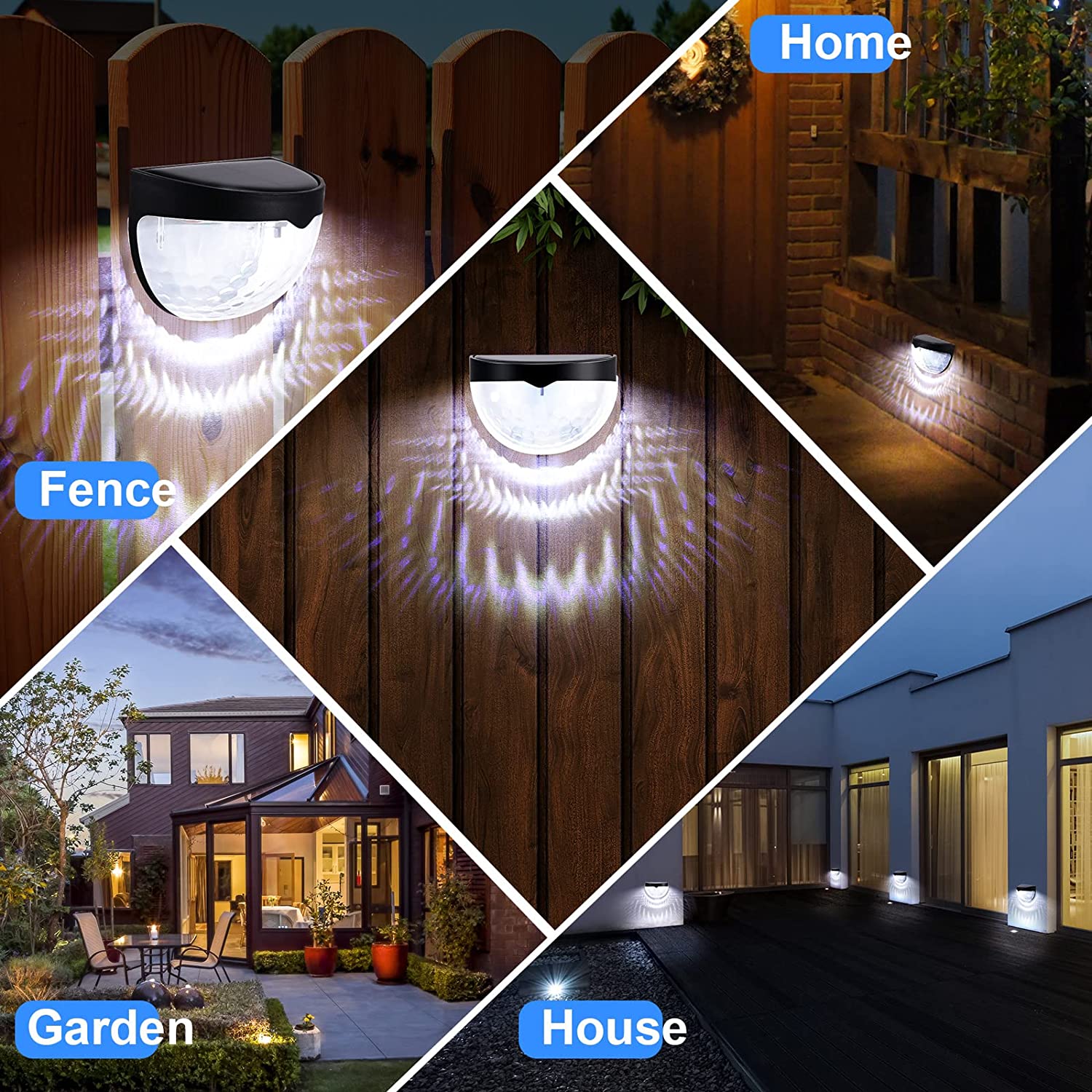 LED Solar Light Outdoor Wall L - đánh giá và giá Outdoor Lighting Effects