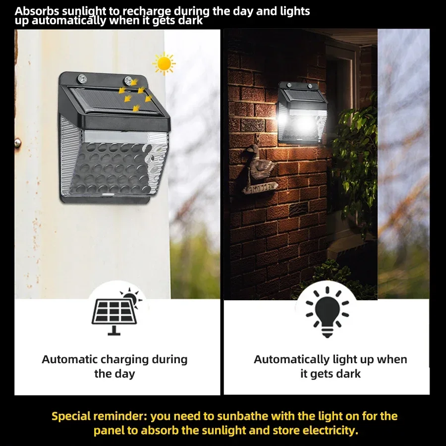 LED Solar Light PIR Motion Sen - đánh giá và giá Outdoor Lighting And Landscape