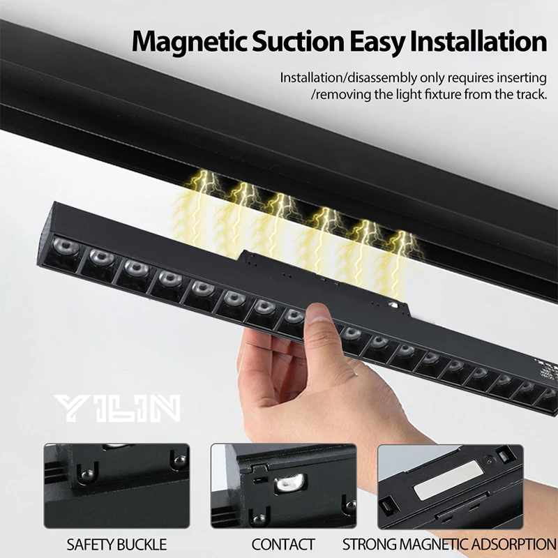 LED Magnetic Track Light Embed - đánh giá và giá Outdoor Lighting Track