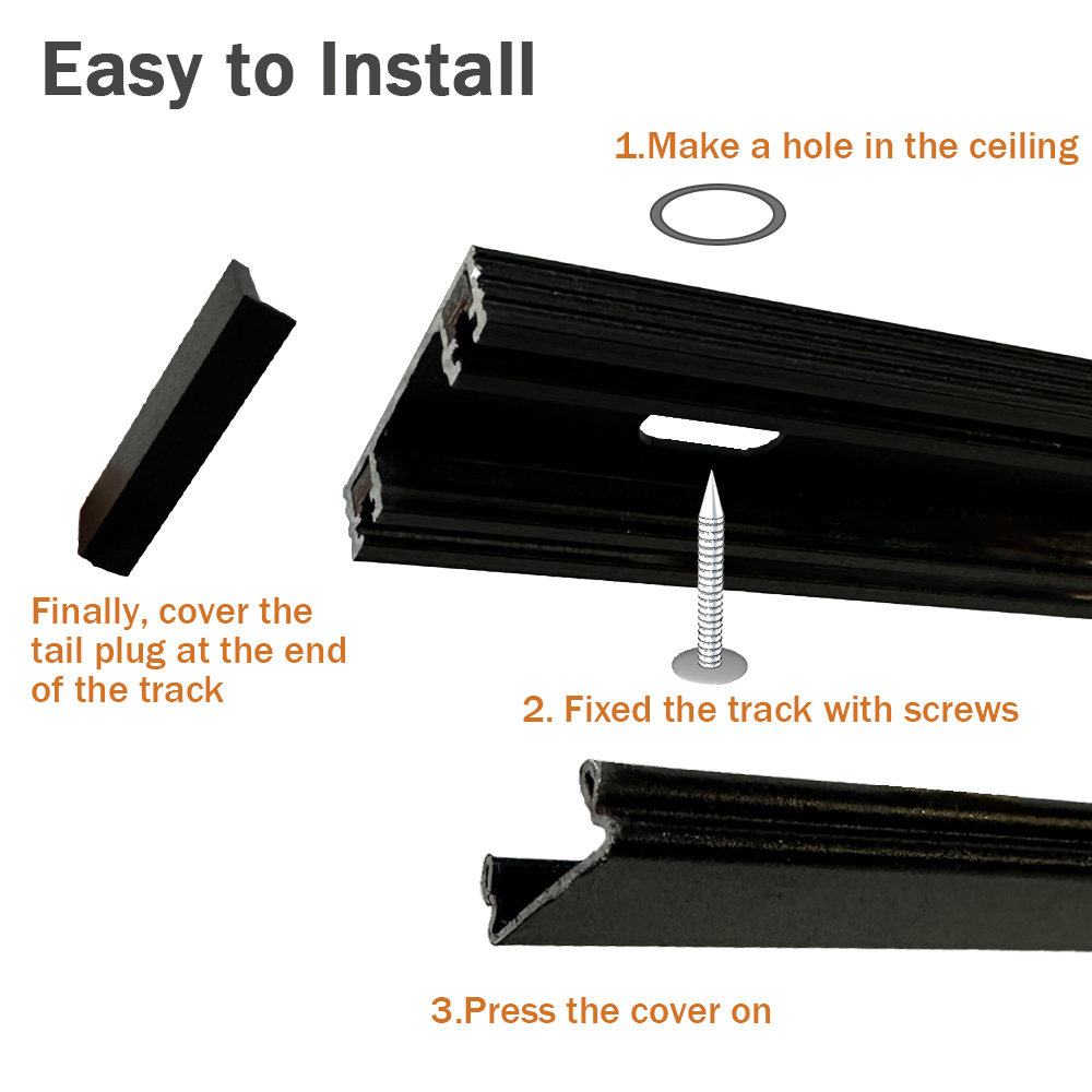 UT-Pro Series Magnetic Track L - đánh giá và giá Outdoor Lighting Track