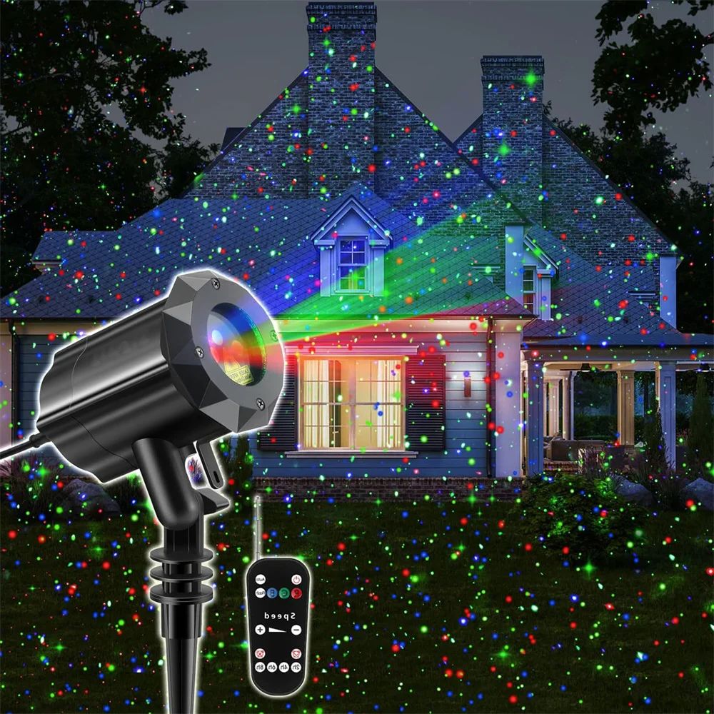 Christmas Laser Projector Ligh - đánh giá và giá Outdoor Lighting Uk