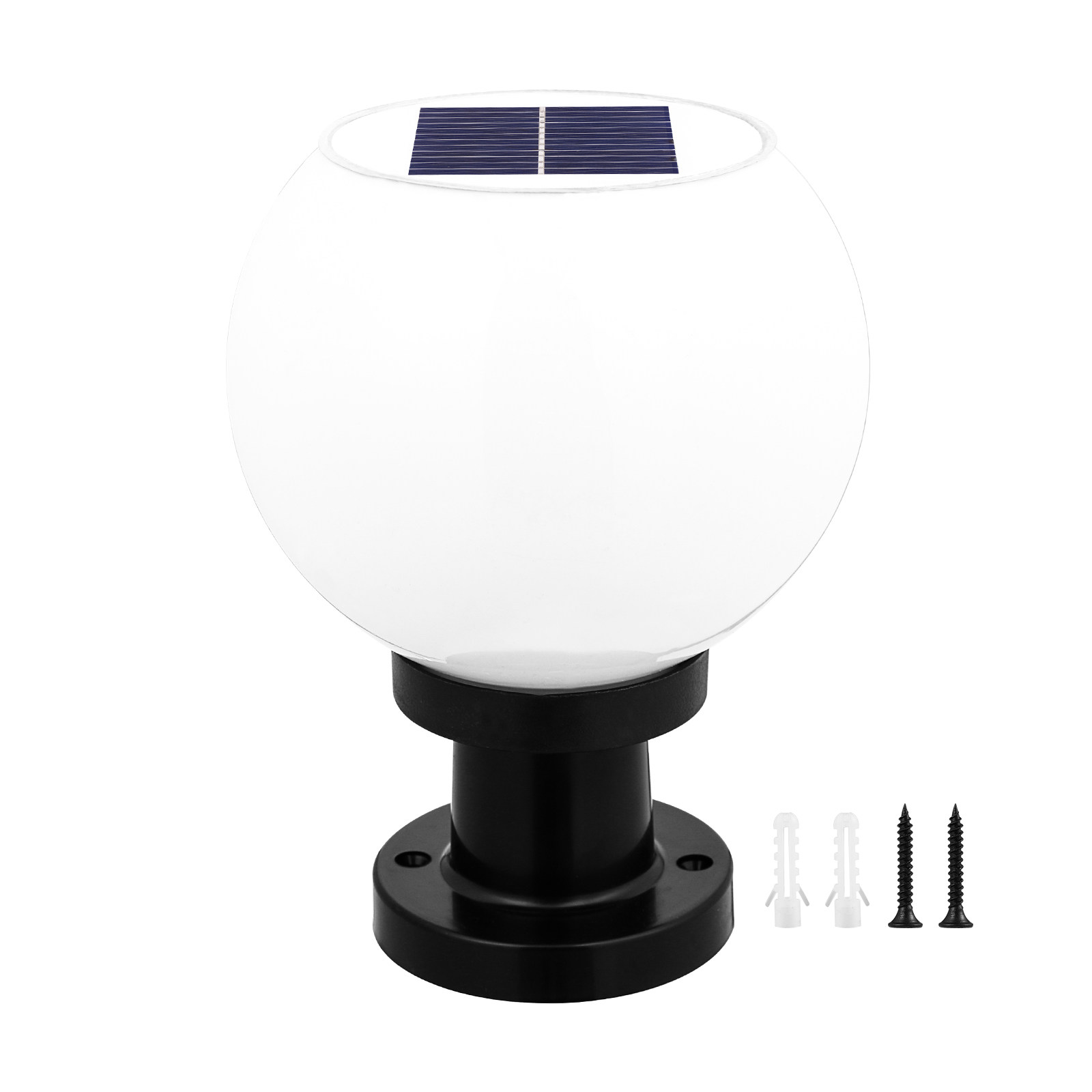 1 Solar Powered Round LED Wall - đánh giá và giá Outdoor Lighting And Landscape