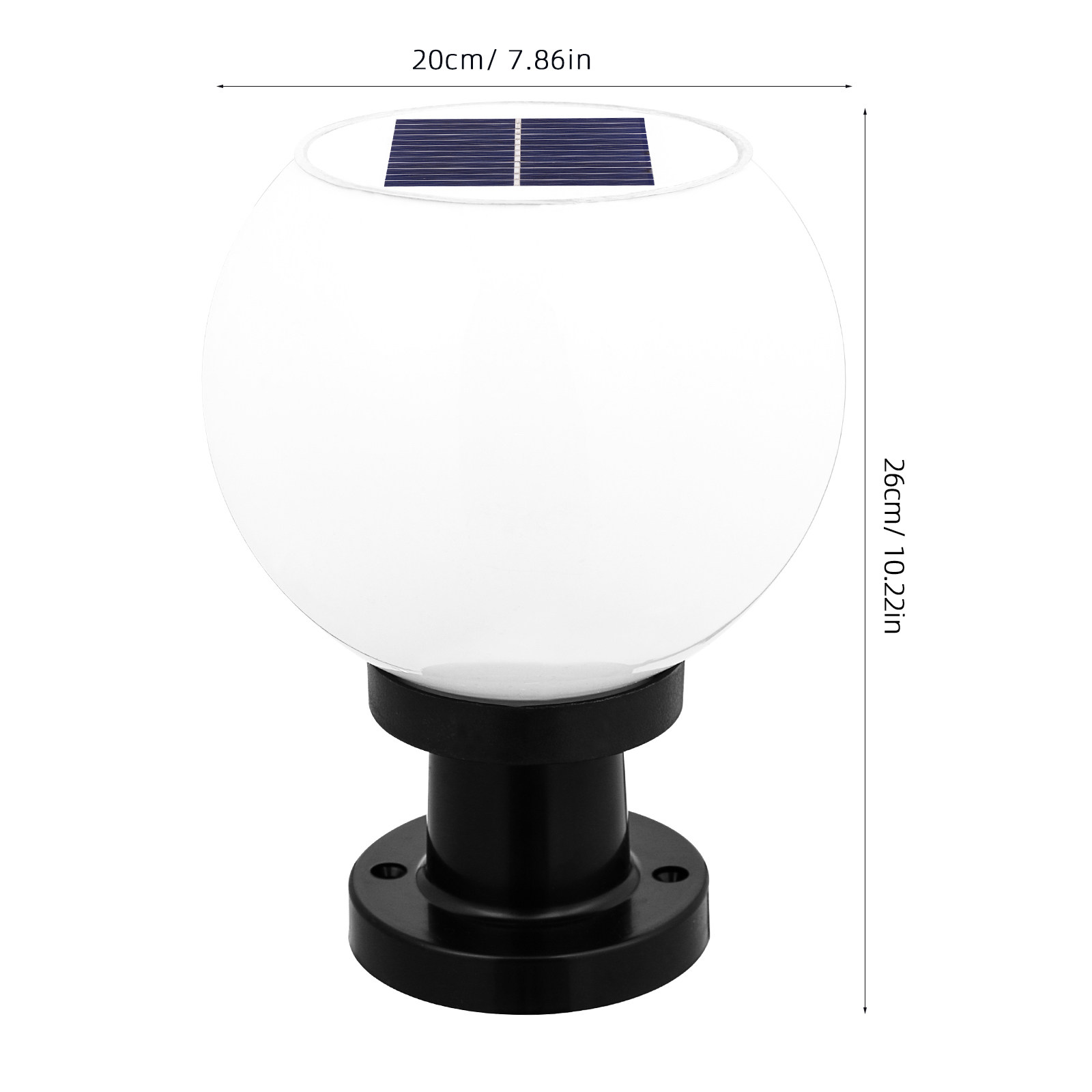 1 Solar Powered Round LED Wall - đánh giá và giá Outdoor Lighting And Landscape