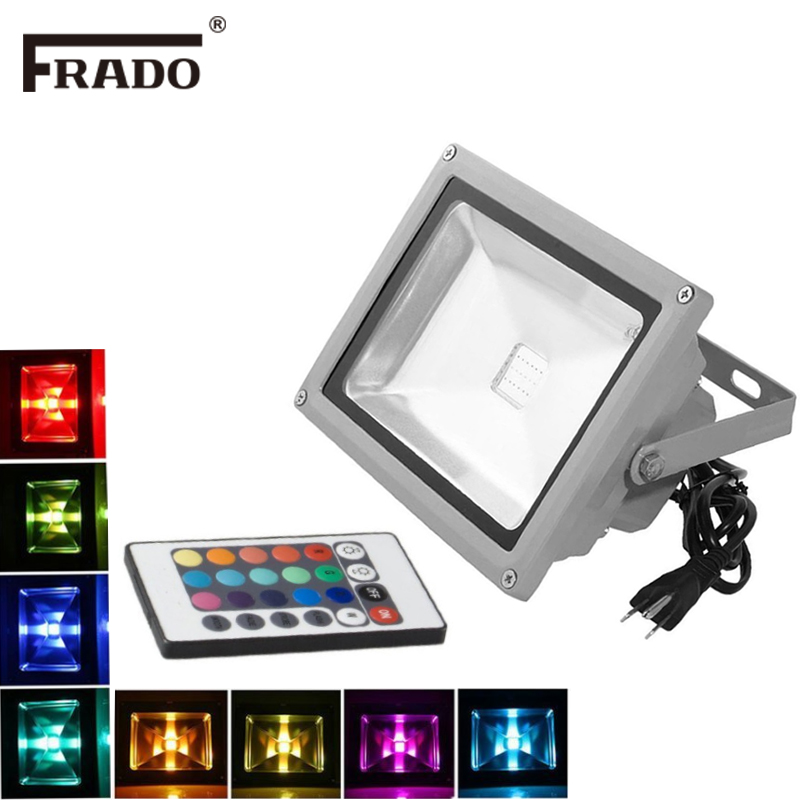 RGB Đèn LED Đèn 10W Bên Ngoài  - đánh giá và giá Outdoor Lighting Uk