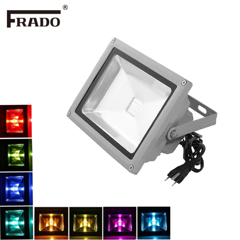 RGB Đèn LED Đèn 10W Bên Ngoài  - đánh giá và giá Outdoor Lighting Uk
