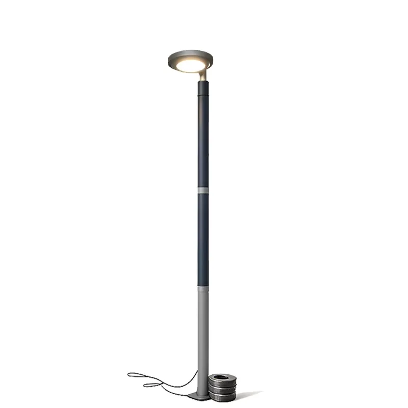 LED Garden Lamp with Steel Pol - đánh giá và giá Outdoor Lighting Ip65