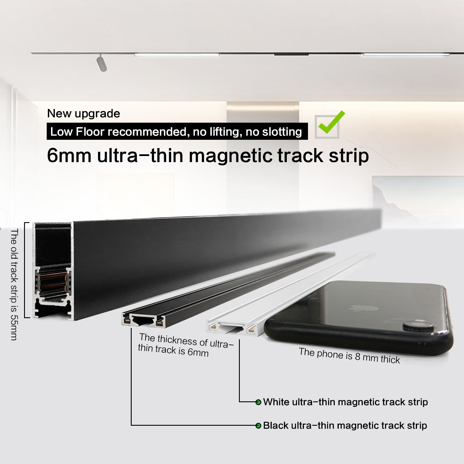 ST1 Series 3CCT Black White Ul - đánh giá và giá Outdoor Lighting Track