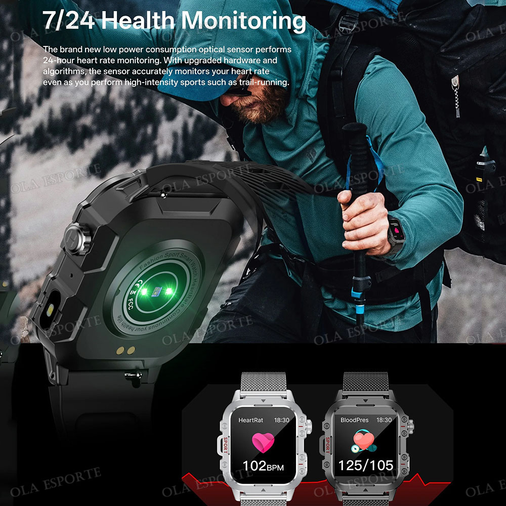 Military Outdoor Smart Watch M - đánh giá và giá Outdoor Lighting Track