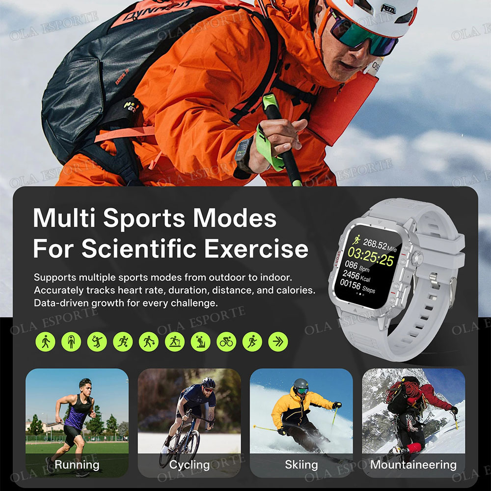 Military Outdoor Smart Watch M - đánh giá và giá Outdoor Lighting Track