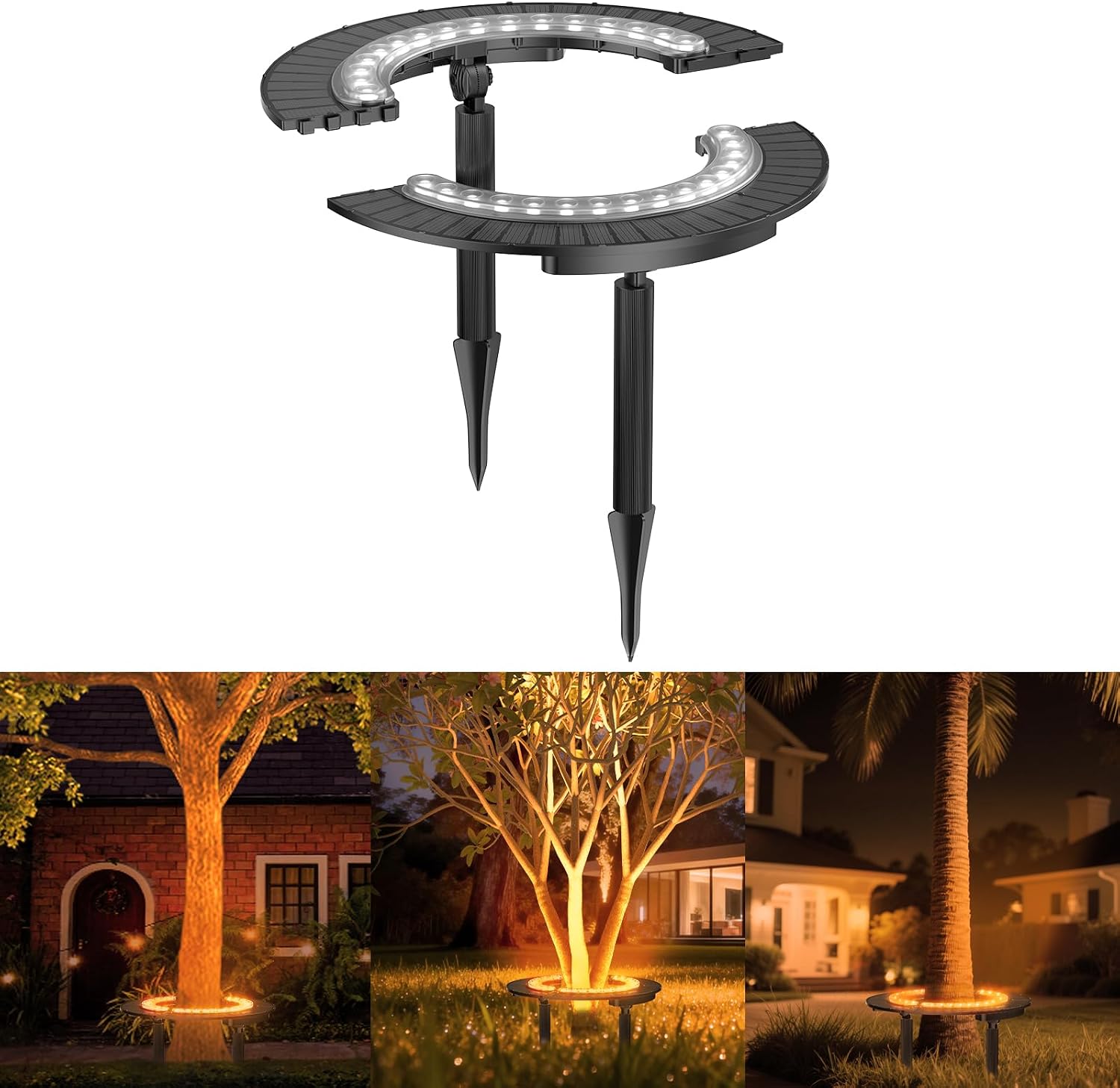 Solar Palm Tree Light Wireless - đánh giá và giá Outdoor Lighting Wireless
