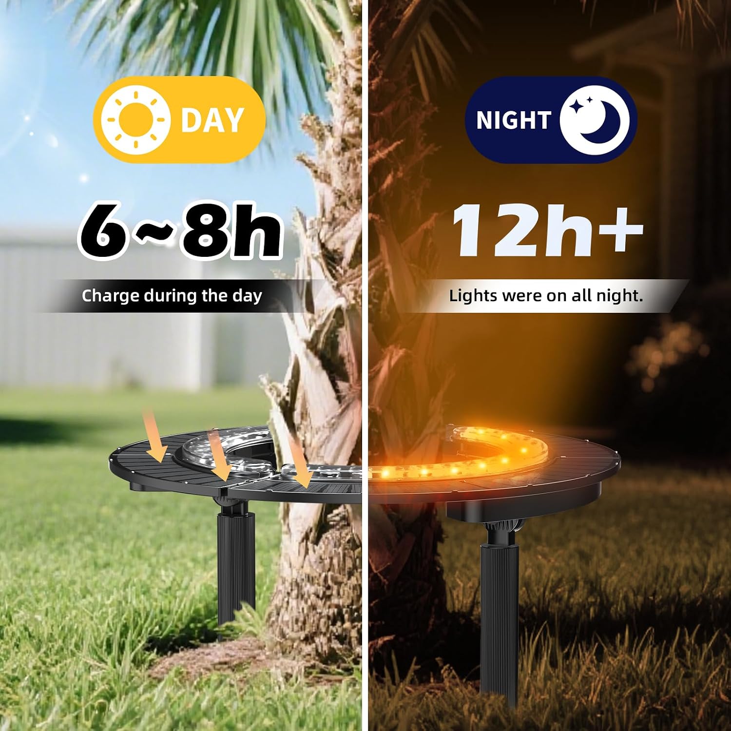 Solar Palm Tree Light Wireless - đánh giá và giá Outdoor Lighting Wireless