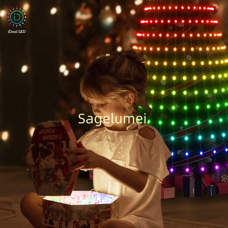 RGBIC 400LEDs Christmas Lights - đánh giá và giá Outdoor Lighting Uk