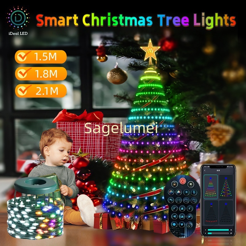 RGBIC 400LEDs Christmas Lights - đánh giá và giá Outdoor Lighting Uk