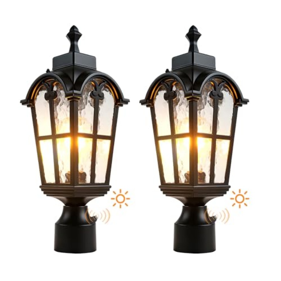 Sensor Outdoor Post Lights Wat - đánh giá và giá Outdoor Lighting Waterproof