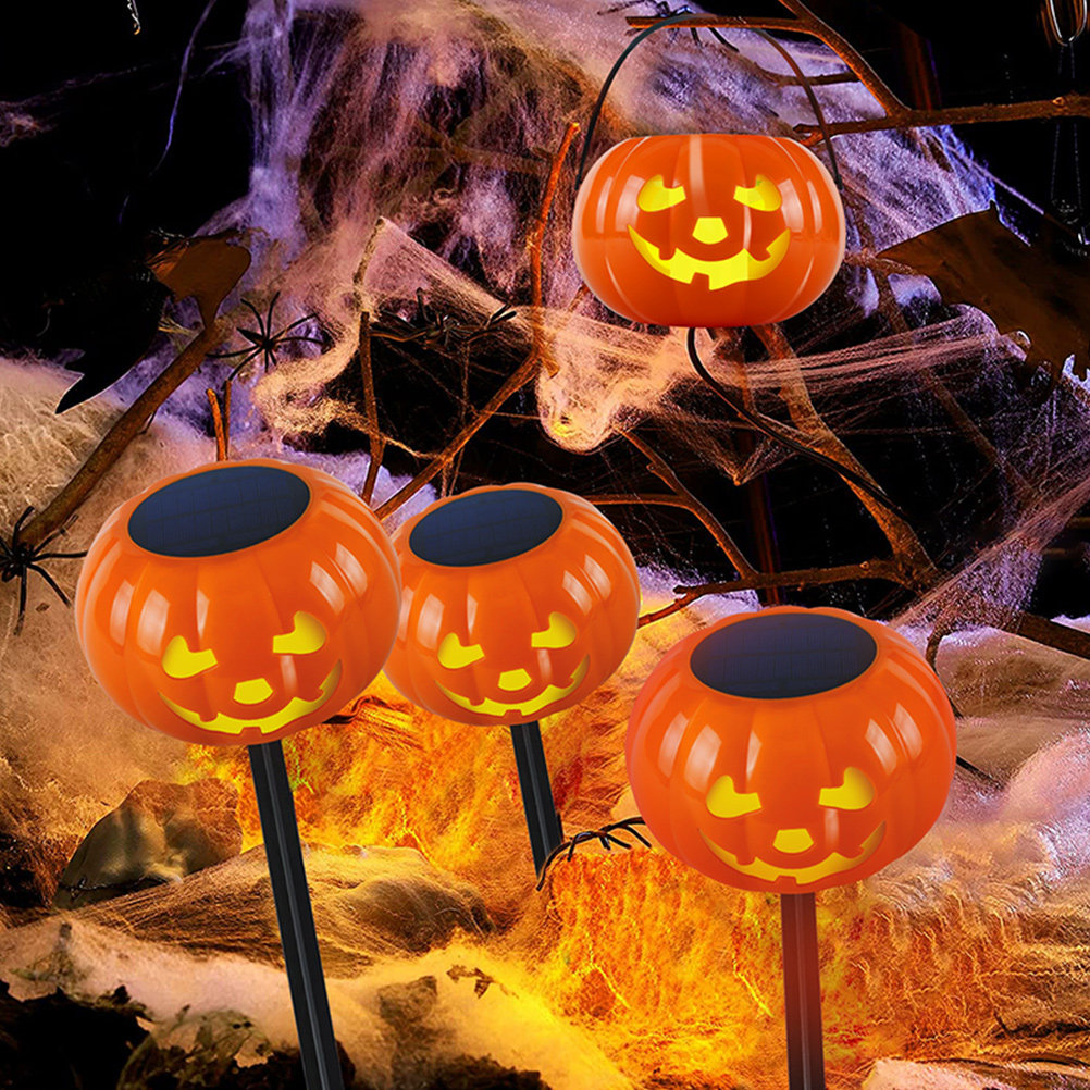 Halloween Pumpkin Solar Garden - đánh giá và giá Outdoor Lighting Pathway