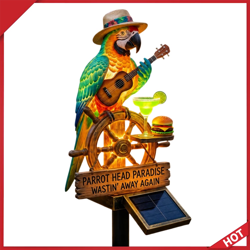 Solar-Powered Outdoor Parrot S - đánh giá và giá Outdoor Lighting Pathway