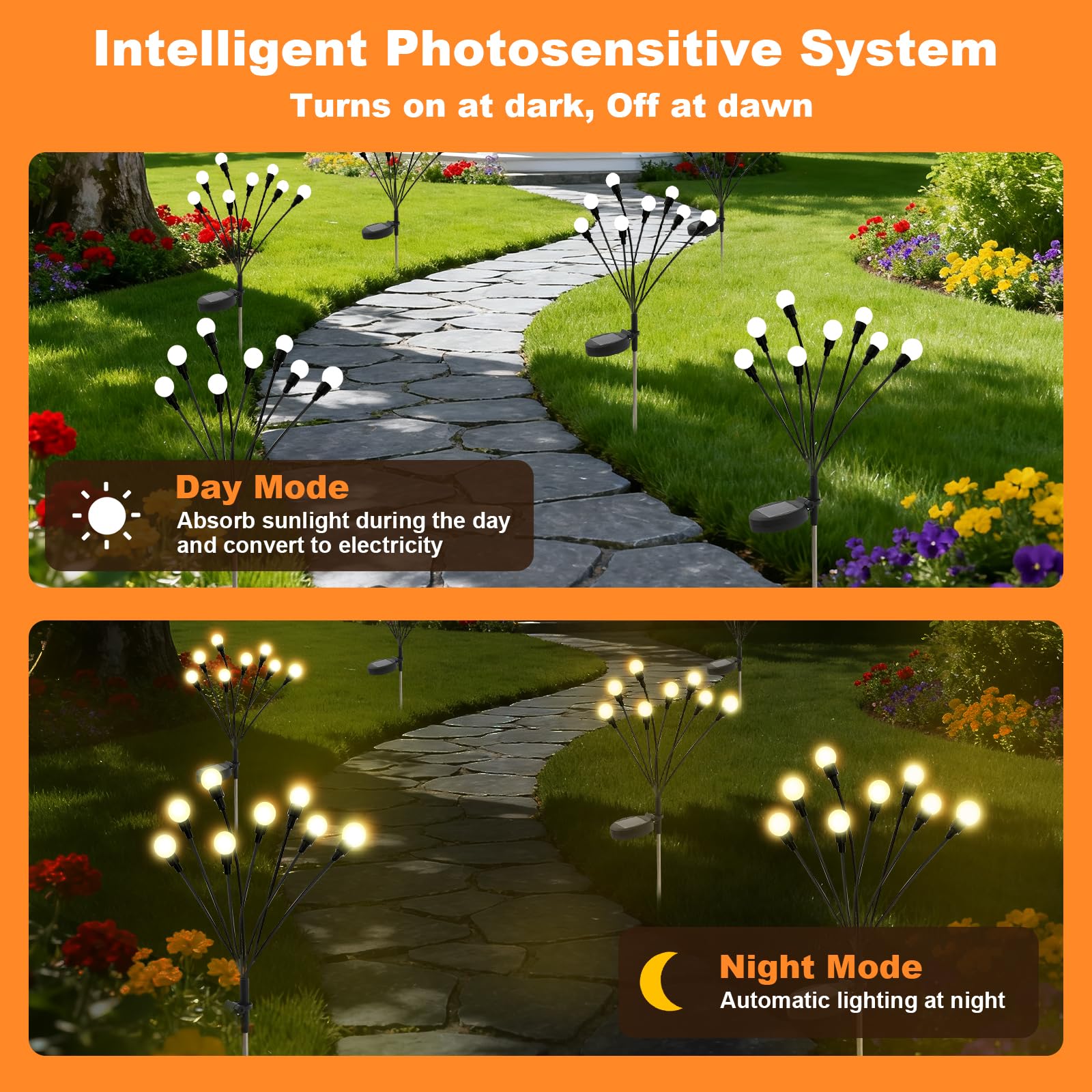 Solar Garden Decorative Lights - đánh giá và giá Outdoor Lighting Pathway