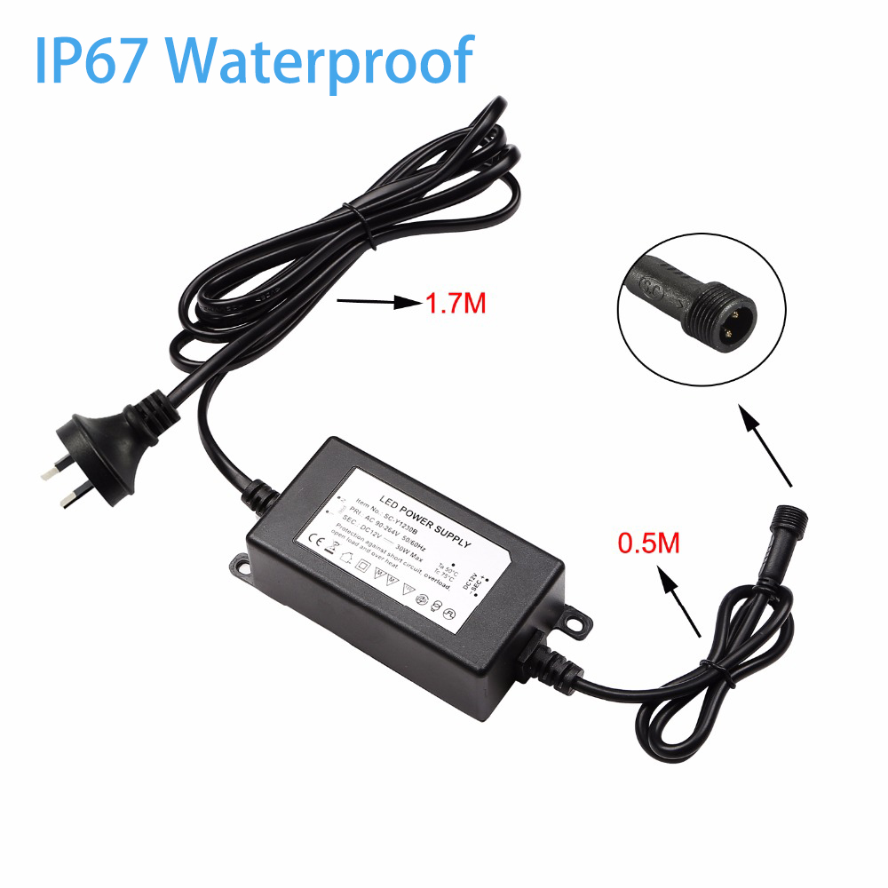 IP67 Chống Nước 12V 30W Nguồn  - đánh giá và giá Outdoor Lighting Uk