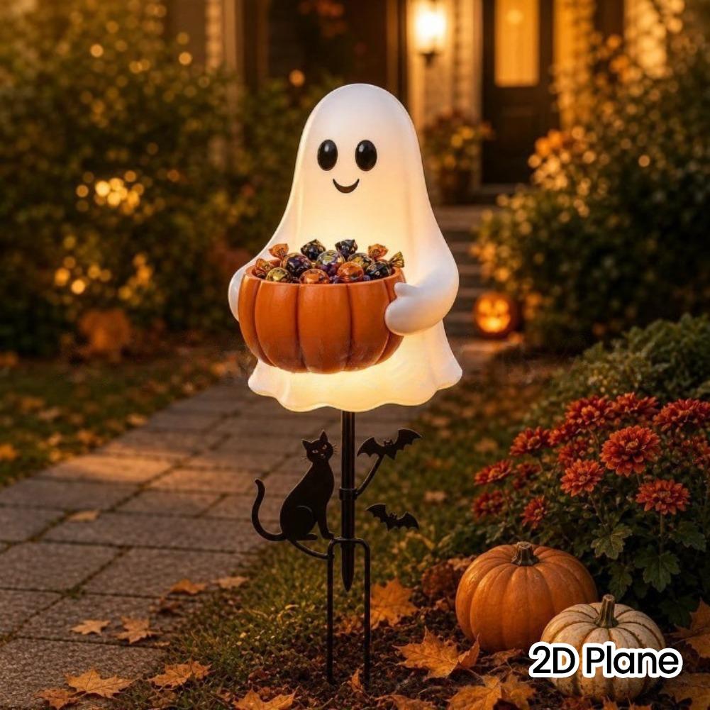 2D Halloween Ghost Pumpkin Can - đánh giá và giá Outdoor Lighting Pathway