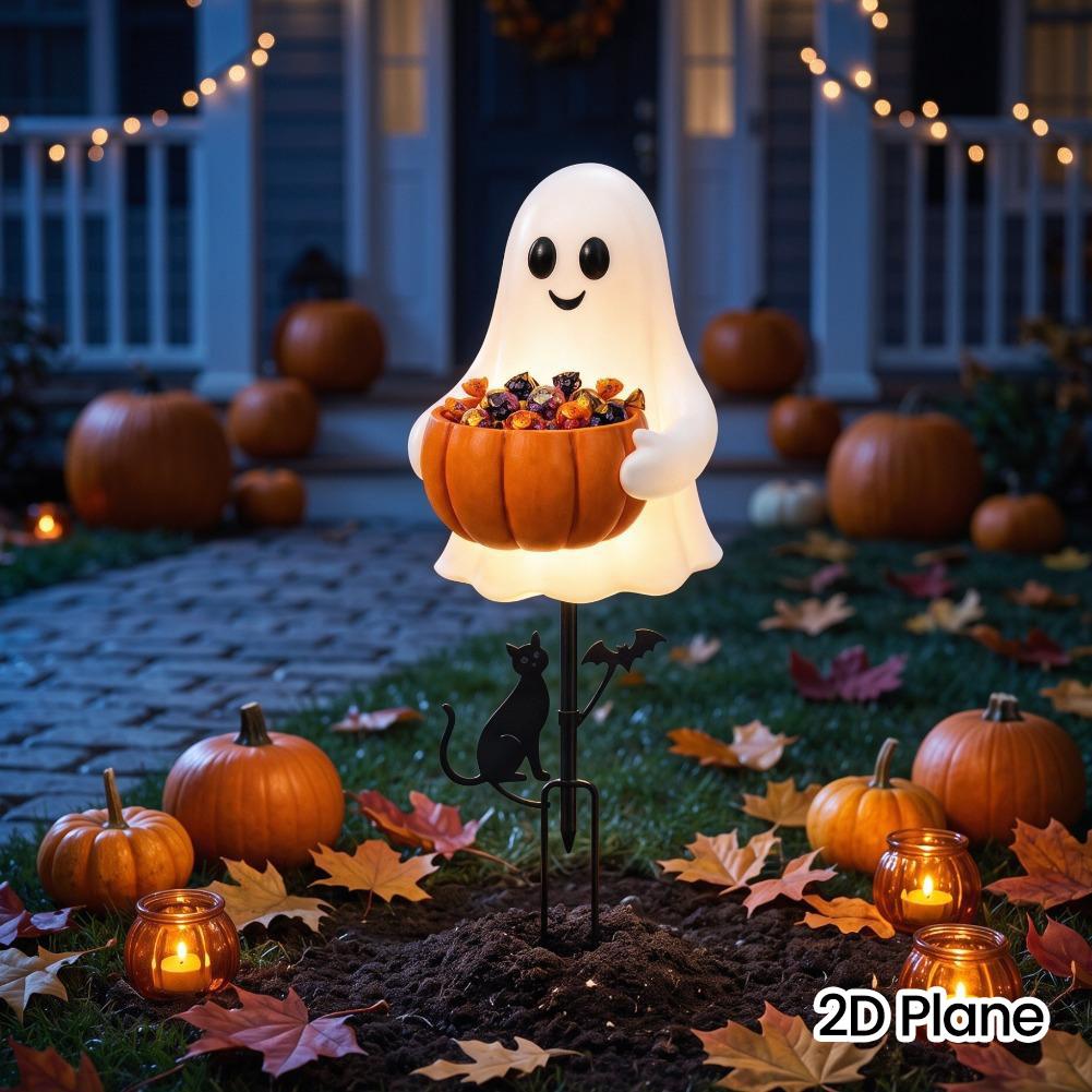 2D Halloween Ghost Pumpkin Can - đánh giá và giá Outdoor Lighting Pathway