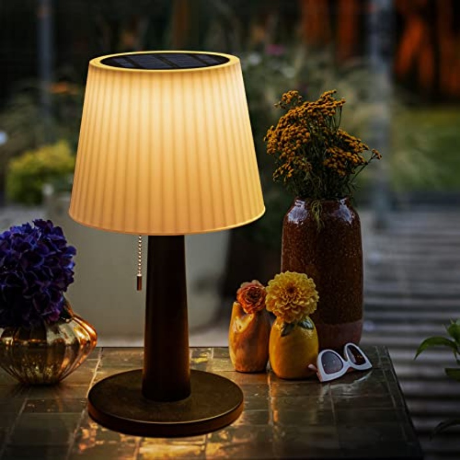 Solar Table Lamps Outdoor Indo - đánh giá và giá Outdoor Lighting Waterproof