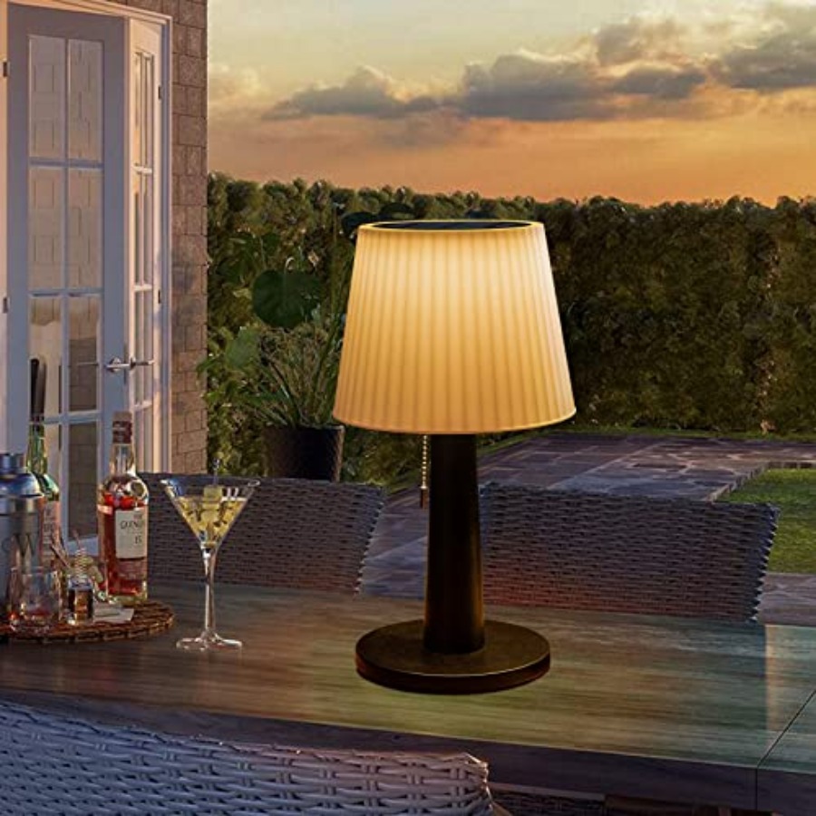 Solar Table Lamps Outdoor Indo - đánh giá và giá Outdoor Lighting Waterproof