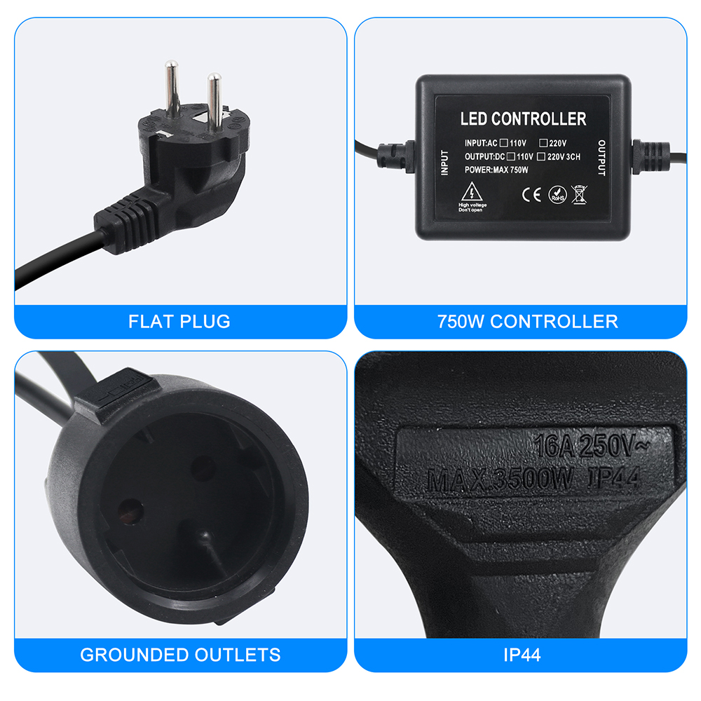 AC 110V 220V 240V LED Dimmable - đánh giá và giá Outdoor Lighting Uk