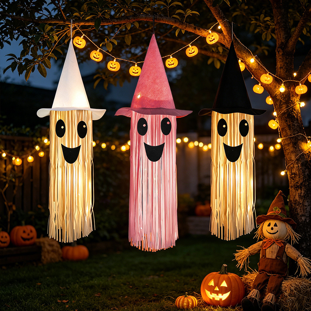 Halloween Glowing Witch Hat Gh - đánh giá và giá Outdoor Lighting Effects