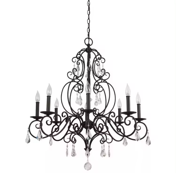 Zeal Lighting Elegant Pendant  - đánh giá và giá Outdoor Lighting Black